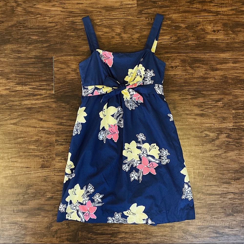 Lilly Pulitzer Navy Blue Dress w/ Removable Straps